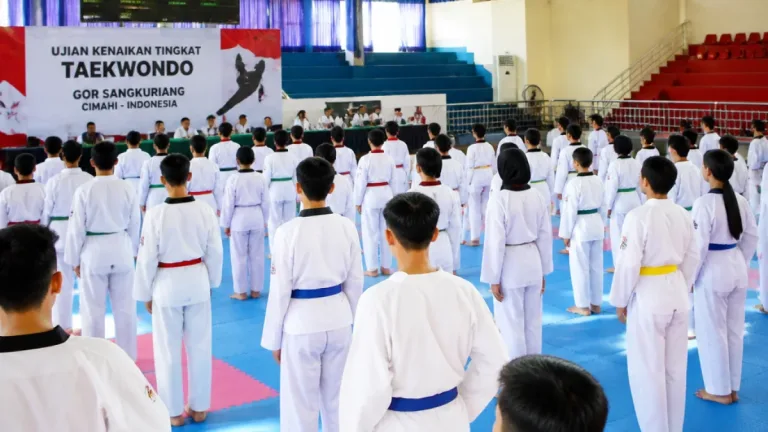 334 Taekwondoin Ikuti UKT di Cimahi, Pengcab TI Pantau Bibit Atlet Lokal