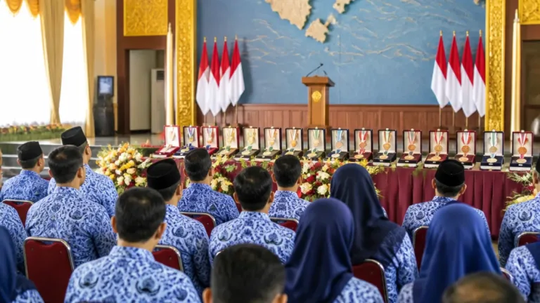 610 PNS Pemprov Kepri Terima Satyalancana, Ansar: Jadikan Teladan Pelayanan di Pulau Terluar