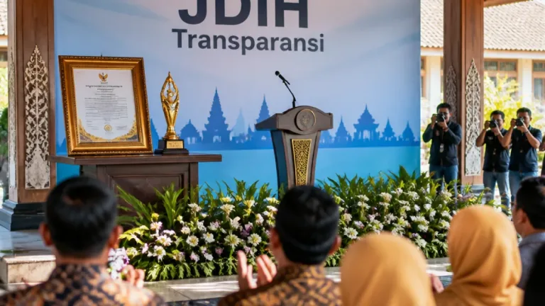 Ambarketawang Raih JDIH Award Terbaik di Sleman; Transparansi Jadi Sorotan