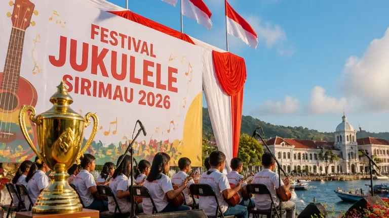 Ambon Perkuat Identitas 'City of Music' lewat Festival Jukulele Sirimau