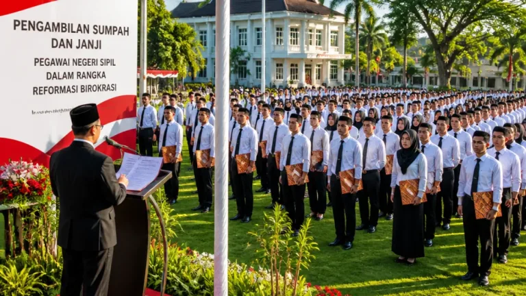 Ambon: Wali Kota Lantik 224 Pejabat, Tekankan Sistem Merit dan Akuntabilitas