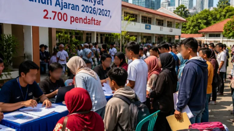 Animo Sekolah Rakyat di Sulsel Melonjak, Pendaftar Capai 2.700 Siswa pada 2026/2027