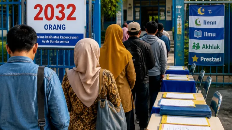 Antusiasme Pendaftaran SD Muhammadiyah Sang Pencerah di Metro: Daftar Inden Sampai 2032