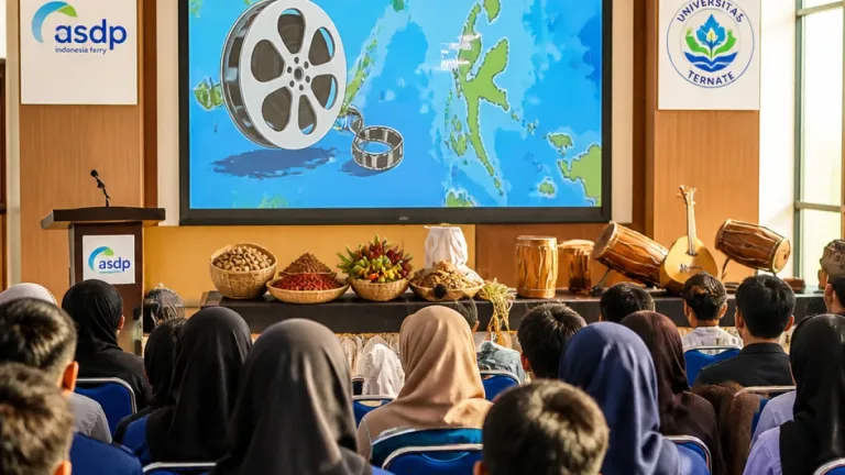 ASDP dan Unkhair Ajak Mahasiswa Angkat Budaya Maluku Utara Lewat Film
