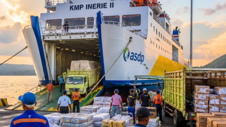 ASDP Kerahkan KMP Inerie II Angkut Bantuan dari Surabaya ke NTT untuk Pemulihan Pascagempa