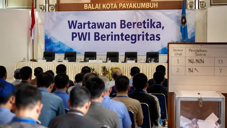 Aspon Dedi Terpilih Kembali Pimpin PWI Payakumbuh, Tekankan Profesionalisme Wartawan