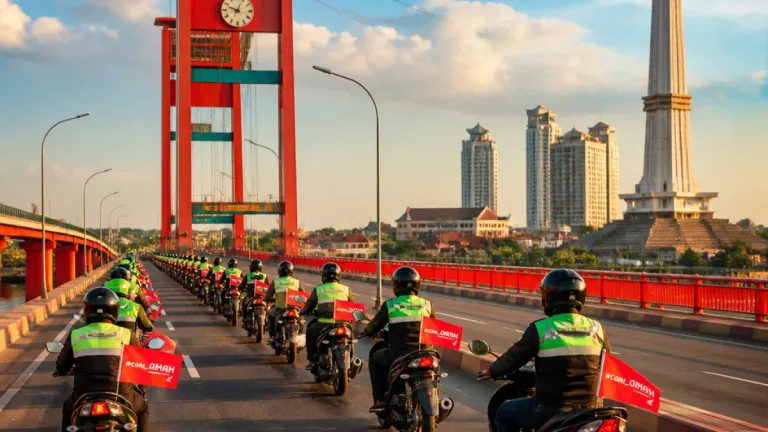 Astra Motor Sumsel Gelar Convoy Merdeka, 30 Bikers Komunitas Honda Tampilkan Kampanye Keselamatan