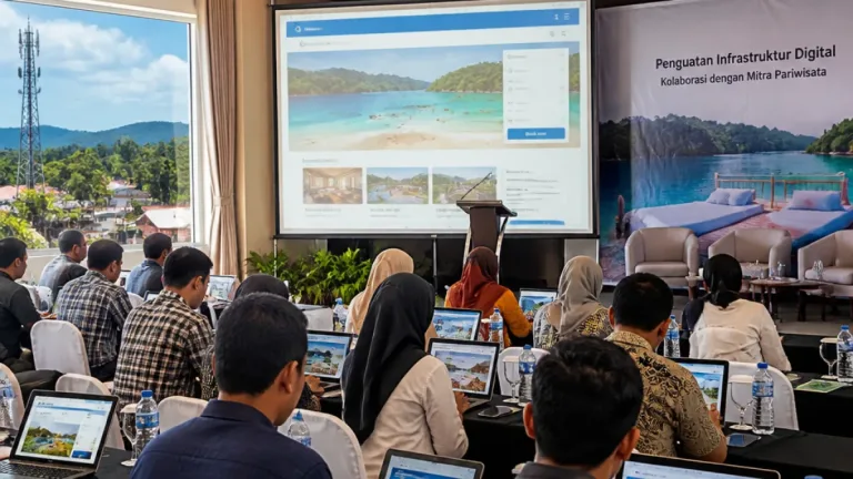 BAKTI Komdigi dan Atourin Latih Pelaku Pariwisata di Sumbawa Besar Pemasaran OTA