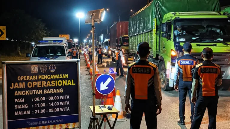 Balikpapan Perketat Pengawasan Truk di Luar Jam Operasional untuk Kurangi Risiko Kecelakaan