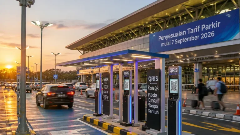 Balikpapan: Tarif Parkir Bandara SAMS Sepinggan Naik Mulai 7 September 2026