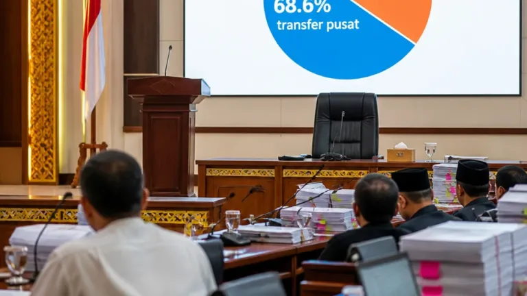Banda Aceh Masih Bergantung pada Transfer Pusat: 68,6% dari Total Pendapatan 2027