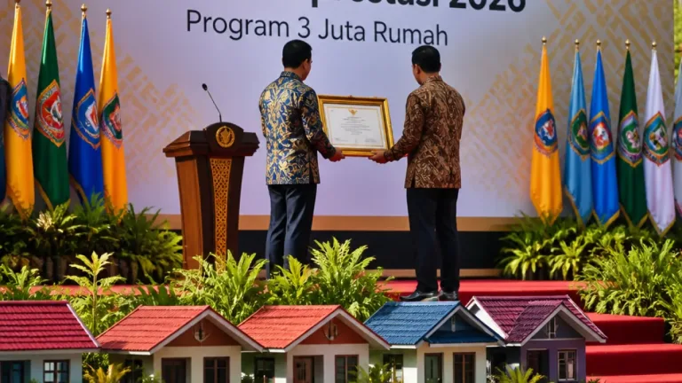 Bandar Lampung Raih Penghargaan Program 3 Juta Rumah dan Dapat Bantuan 300 Unit