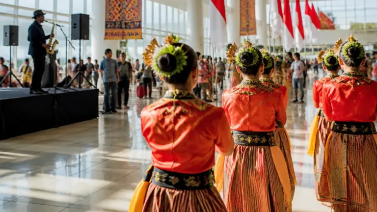 Bandara Pattimura Hadirkan Nuansa Budaya Maluku Menyambut HUT ke-81 RI