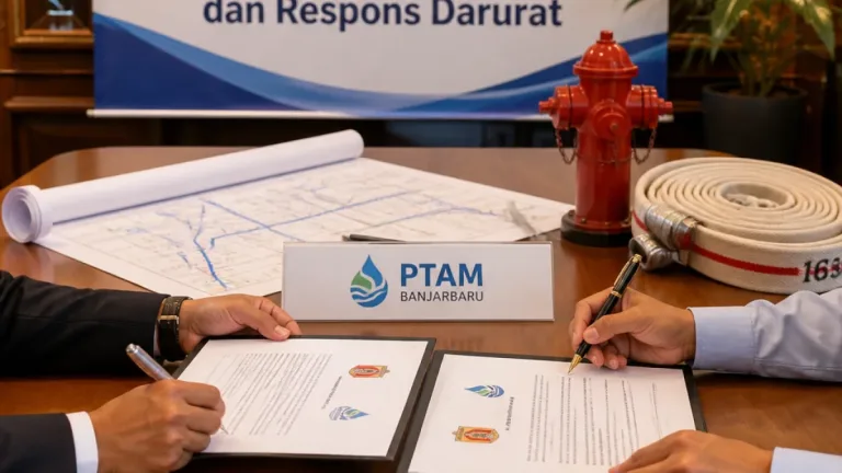 Banjarbaru Perkuat Sinergi dengan PTAM Intan Banjar untuk Pajak, Layanan Air, dan Penanganan Darurat