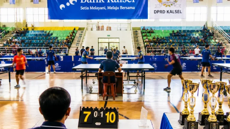 Bank Kalsel Kembali Jadi Sponsor Utama Turnamen Tenis Meja VI DPRD Kalsel, Libatkan 255 Peserta