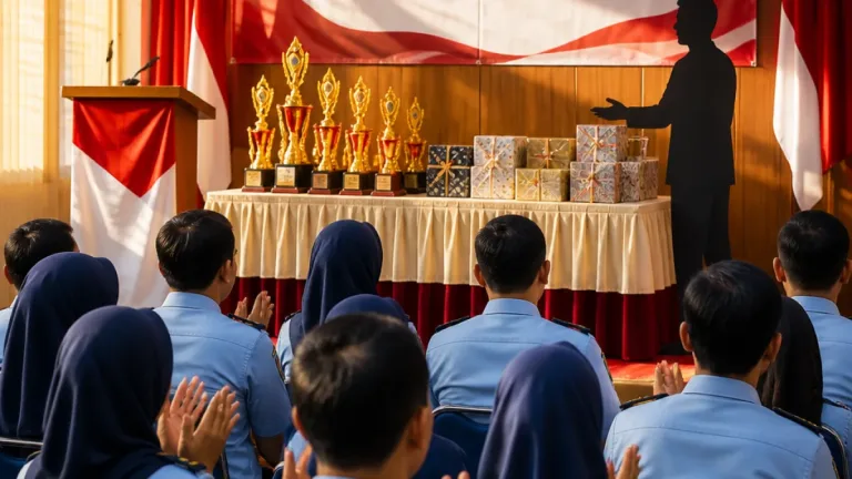 Bapas Kelas II Magelang Tutup Rangkaian HUT ke-81 dengan Pembagian Hadiah dan Penguatan Kebersamaan