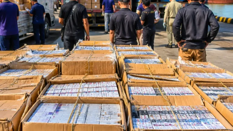 Bea Cukai Gagalkan Peredaran 3,08 Juta Batang Rokok Ilegal di Banjarmasin