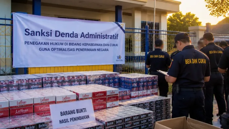 Bea Cukai Kendari Tingkatkan Penerimaan dengan Sanksi Denda Cukai di Sultra