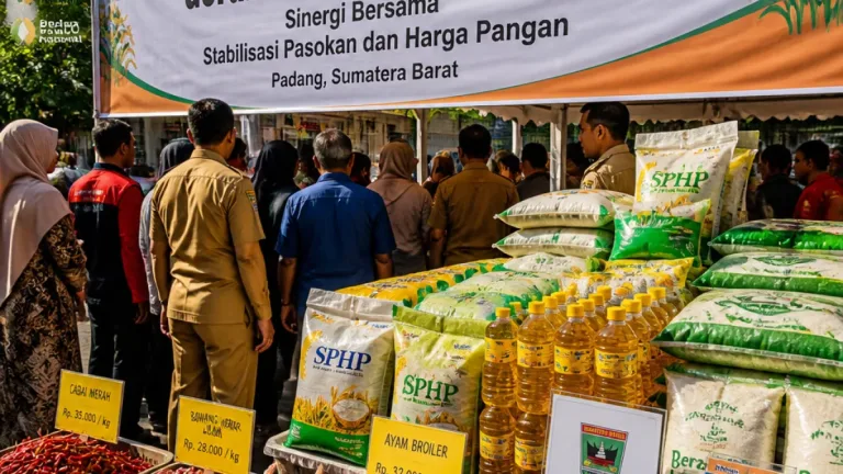 BI dan Bulog Gelar Gerakan Pangan Murah Sebulan untuk Redam Inflasi Pangan Sumbar