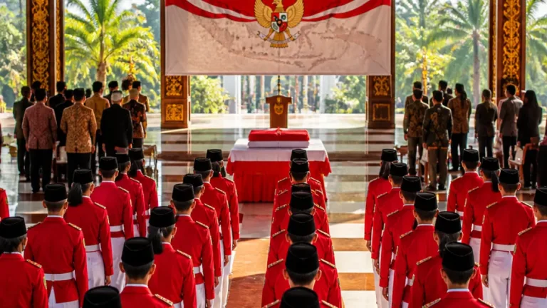 Binjai Kukuhkan 58 Anggota Paskibraka: Tekankan Tanggung Jawab dan Jiwa Kebangsaan