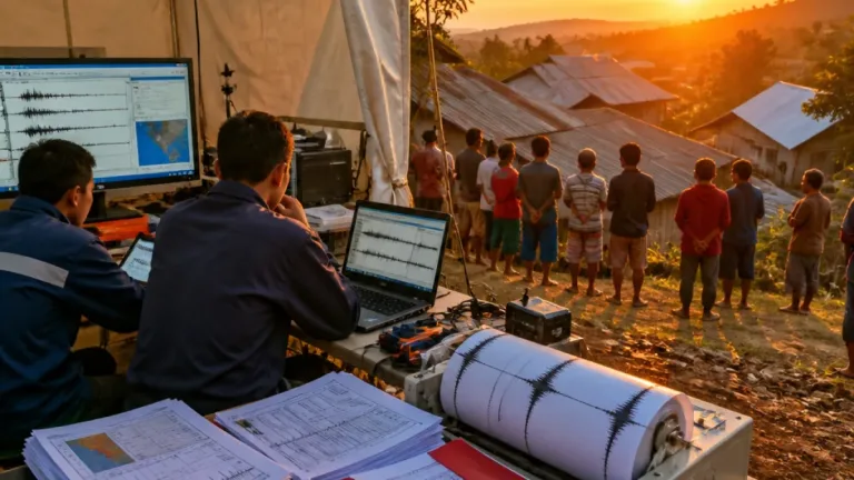 BMKG Catat 9.765 Gempa Susulan di NTT, Aktivitas Mulai Menurun namun Waspada Perlu Dilanjutkan