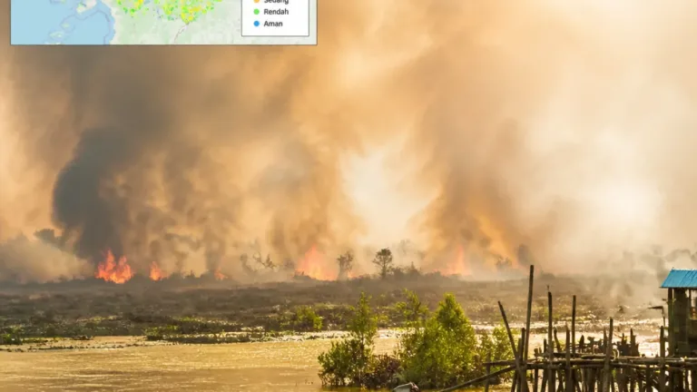BMKG: Kalimantan Barat Catat Hotspot Terbanyak Nasional, Risiko Karhutla Meningkat