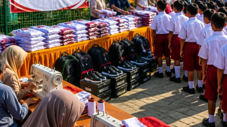 Bontang Bagikan Seragam Gratis untuk 354 Siswa SDN 006, Pemerintah Tegaskan Komitmen Pendidikan