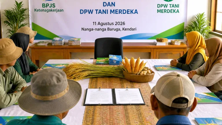 BPJS Ketenagakerjaan Perluas Perlindungan untuk Petani di Kendari