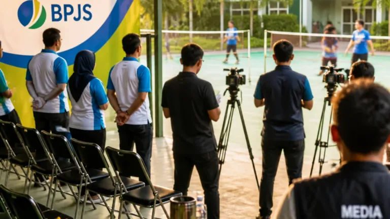 BPJS Ketenagakerjaan Timika Gelar Media Sport Gathering untuk Perkuat Sinergi dengan Jurnalis