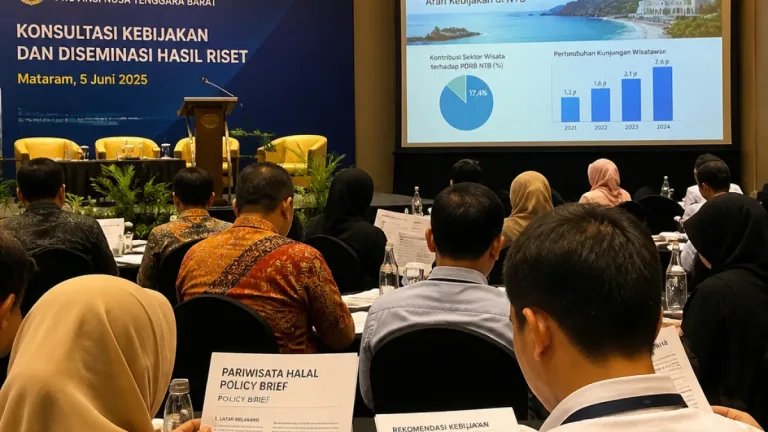 BRIDA NTB Minta Hasil Riset Pariwisata Halal Lombok Diubah Jadi Policy Brief