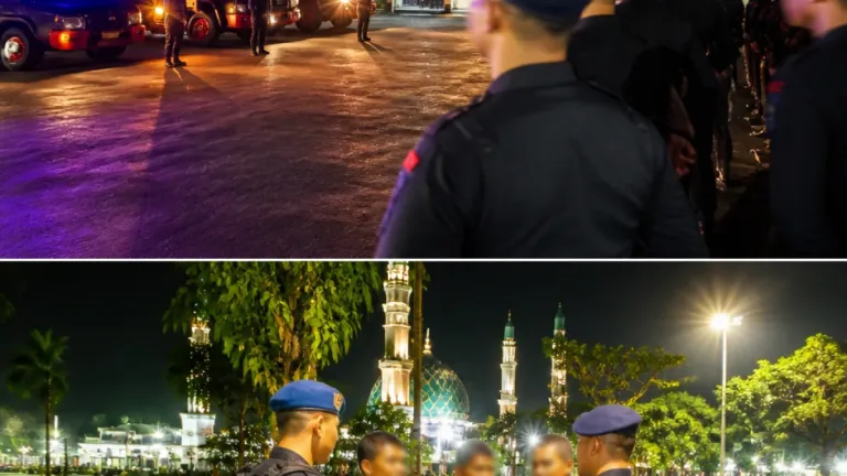 Brimob Tingkatkan Patroli Malam di Tasikmalaya untuk Jaga Kondusifitas
