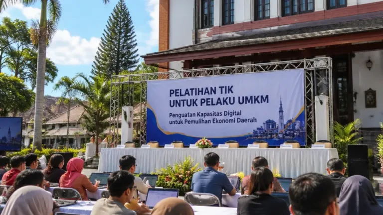 Bukittinggi Perkuat UMKM dengan Pelatihan TIK Bekerja Sama bersama Kemenekraf