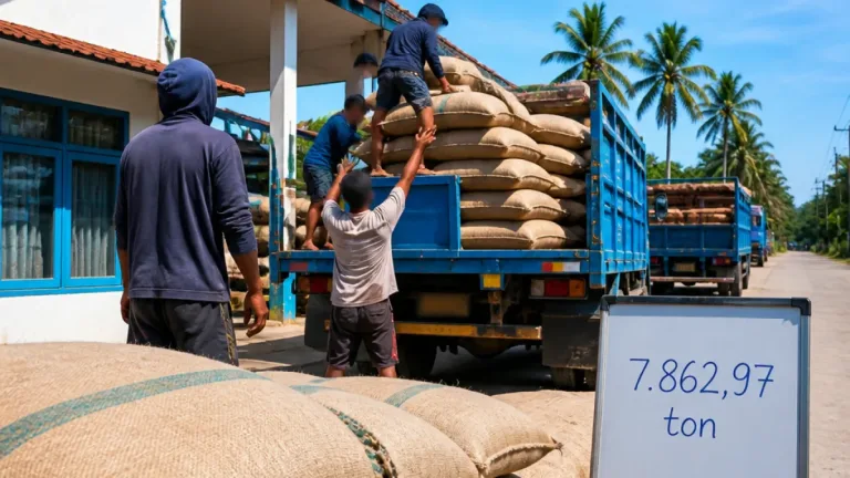Bulog Singkawang Lampaui Target, Serap 7.862 Ton Gabah Petani