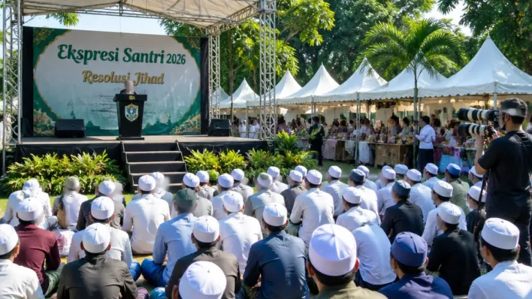 Bupati Kediri Minta Santri Warisi Semangat Resolusi Jihad dalam Kehidupan Sehari-hari