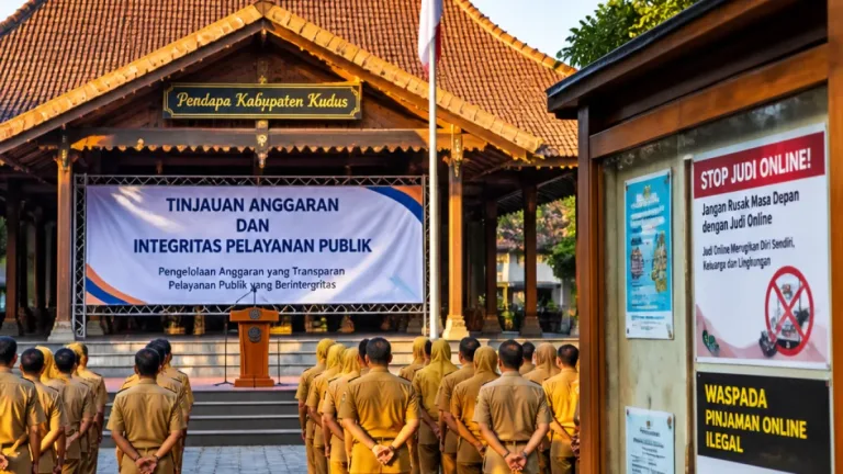 Bupati Kudus Tegaskan ASN Harus Bebas dari Judol dan Pinjol saat Bahas Perubahan APBD