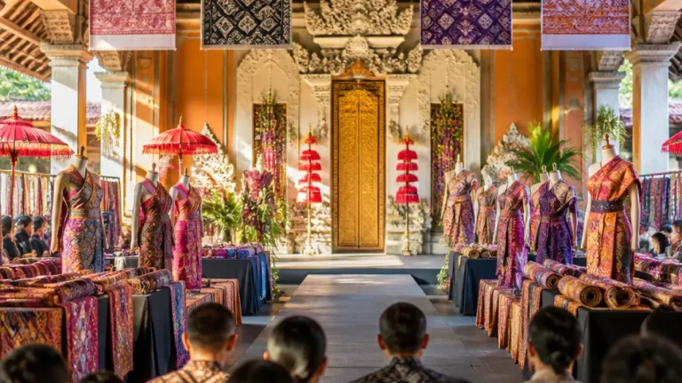 Denpasar Jadi Arena Pameran Wastra dan Desainer Lokal pada Dekranasda Bali Fashion Road Show