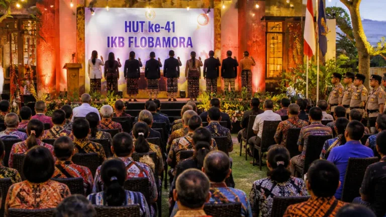 Denpasar: Kapolresta Dampingi Perayaan HUT ke-41 IKB Flobamora, Tekankan Sinergi Masyarakat-Polisi