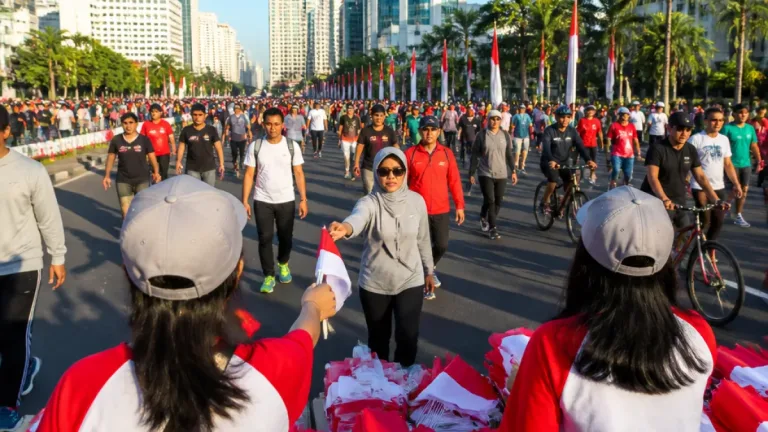 Depok Bagikan Lebih dari 11 Ribu Bendera Merah Putih untuk Gerakkan Cinta Tanah Air