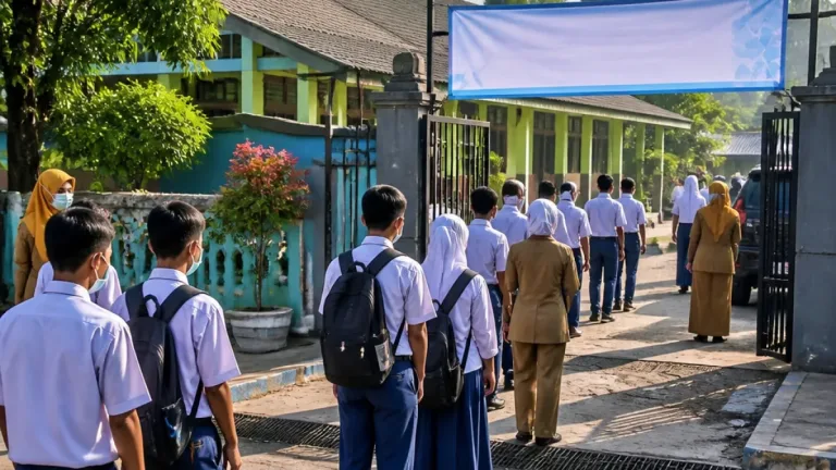 Depok: Sekolah Kembali Normal Setelah Gangguan Abu Vulkanik, Disdik Imbau Siswa Pakai Masker