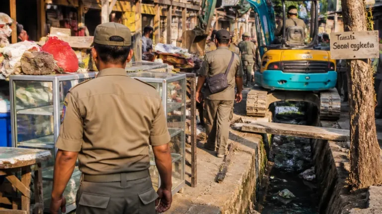 Depok Tertibkan Pasar Cisalak: 350 Lapak Direlokasi karena Status Tanah Disengketakan