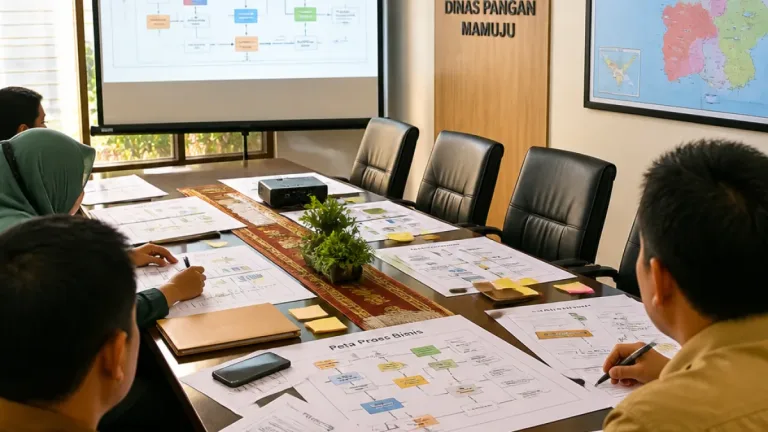 Dinas Pangan Sulbar Matangkan Peta Proses Bisnis untuk Perkuat Tata Kelola