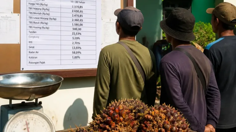 Dinas Perkebunan Sulbar Tetapkan Harga TBS Sawit September 2026, Tertinggi Rp3.479,66/kg