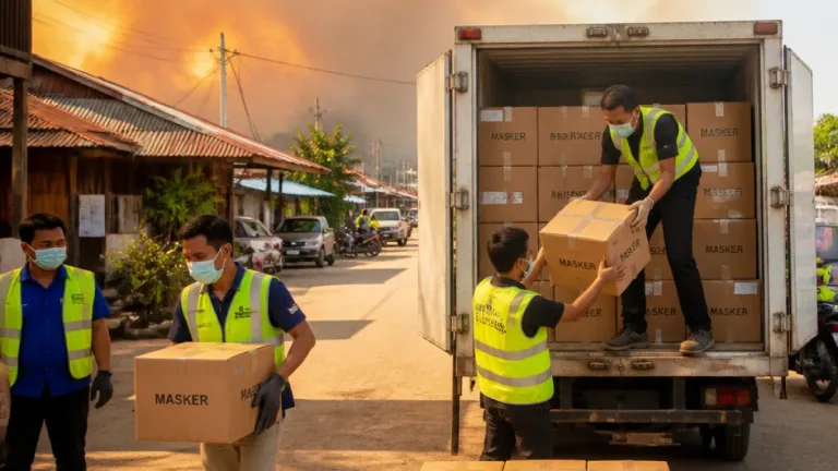 Dinkes Kaltim Siagakan Tim Krisis, Distribusikan Masker Menyusul Lonjakan ISPA Akibat Karhutla