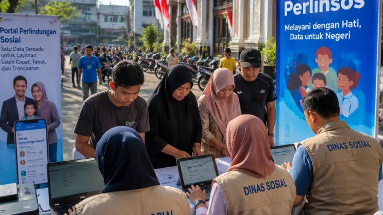 Dinsos Padang Jemput Bola di CFD untuk Percepat Pendaftaran Portal Perlinsos