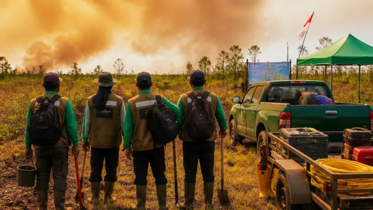 Dishut Kaltara Perkuat Pencegahan Karhutla dengan Puluhan Kelompok Masyarakat Peduli Api