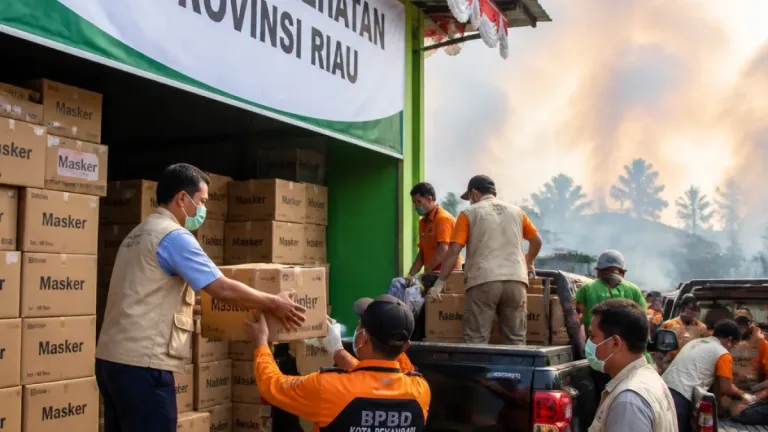 Diskes Riau Distribusikan 102.400 Masker dan Ajukan Tambahan 850.000 ke Pusat