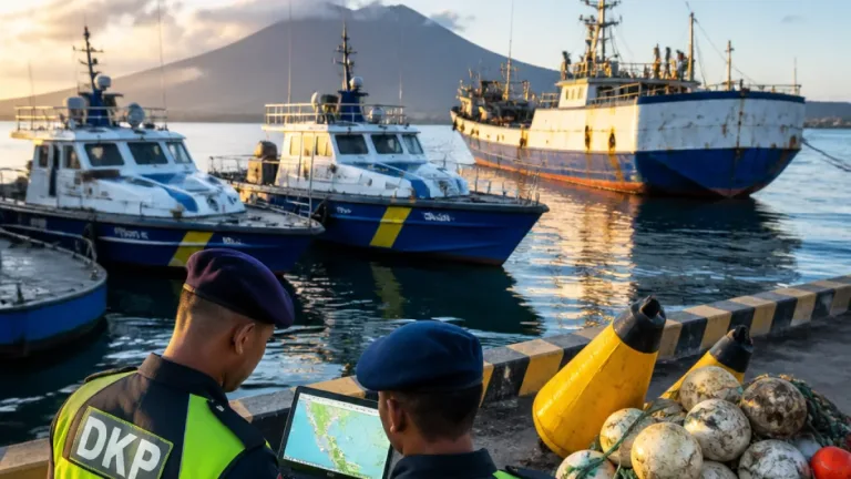 DKP Maluku Utara Perketat Pengawasan Setelah Temukan Kapal >50 GT di Zona 0–12 Mil