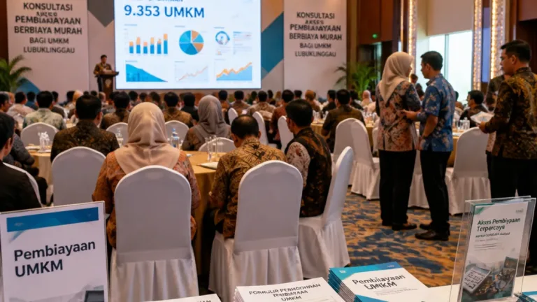 Dorongan Akses Pembiayaan untuk 9.353 UMKM di Lubuklinggau jadi Sorotan DPR dan BS OJK