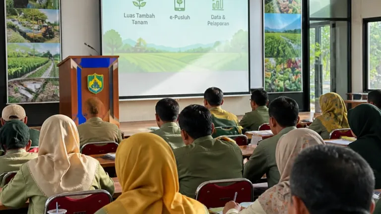 DPKPP Percepat Swasembada Pangan di Sungai Penuh melalui Sistem Pertanian Modern