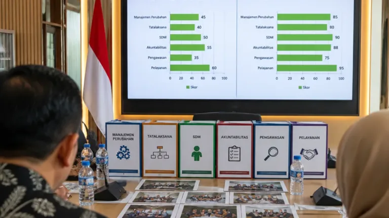 DPMPTSP Sulbar Perkuat Zona Integritas lewat Desk Evaluation untuk Tingkatkan Layanan Publik